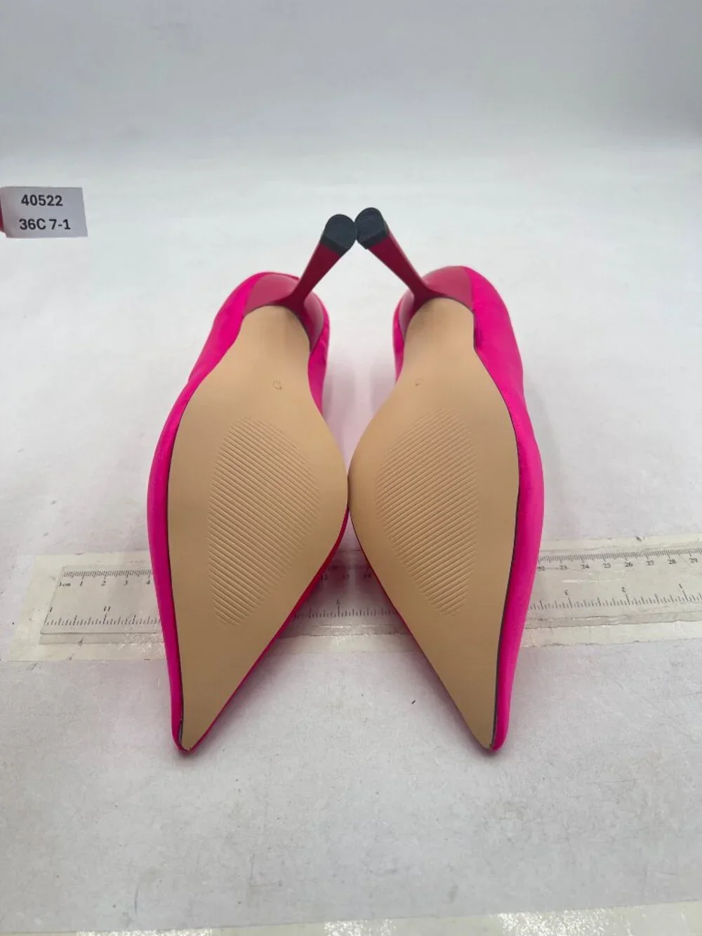 miss left Violet V-Cut Closed Pointed Toe Pumps Slip On High Heel Elegant Shoes